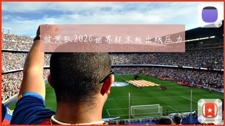 波黑队2026世界杯末轮出线压力