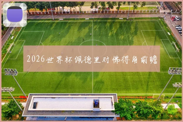 2026世界杯佩德里对佛得角前瞻